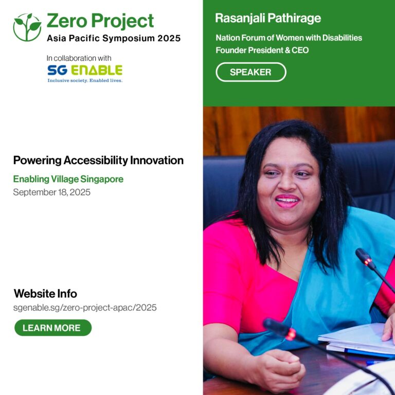 The Zero Project Asia Pacific Symposium