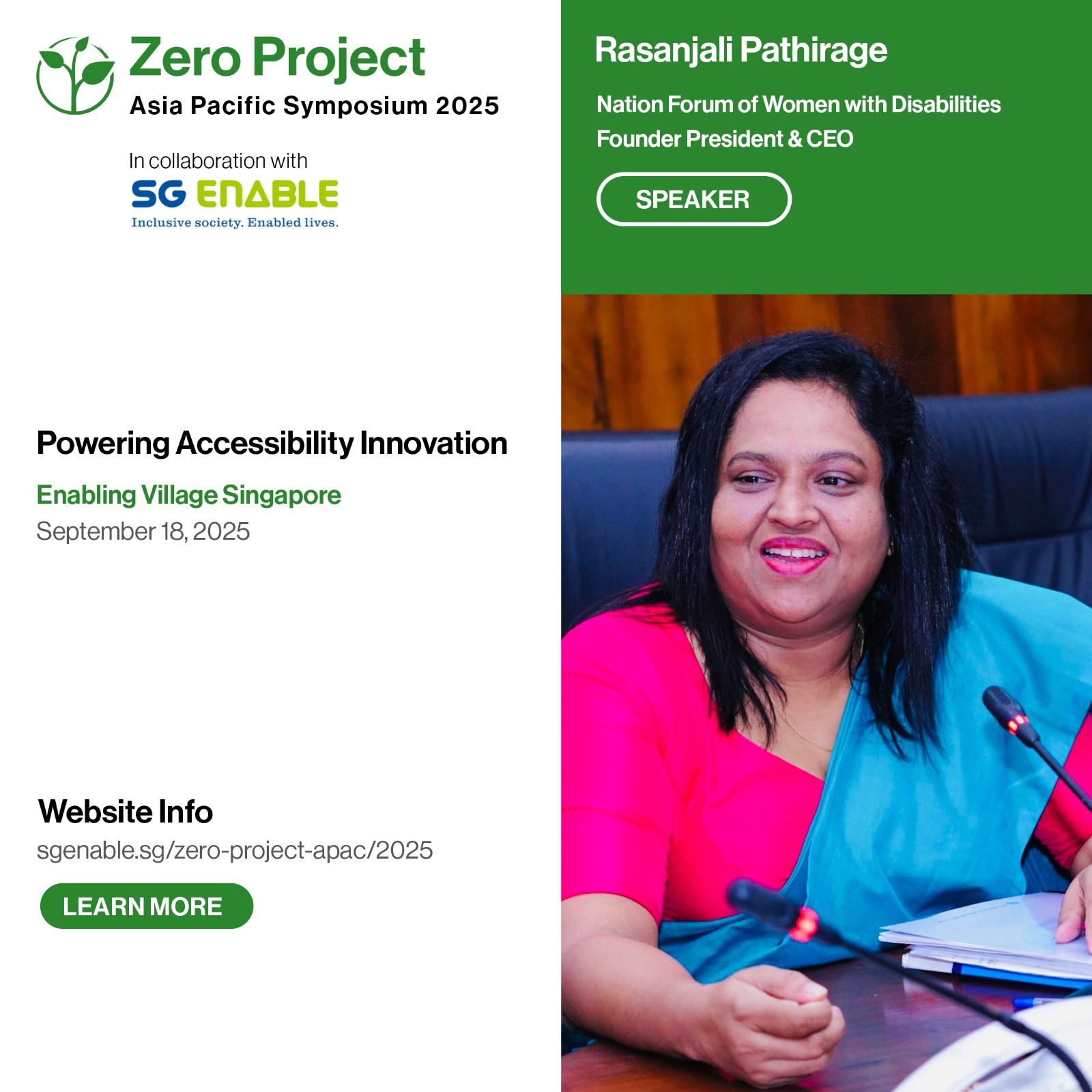 The Zero Project Asia Pacific Symposium