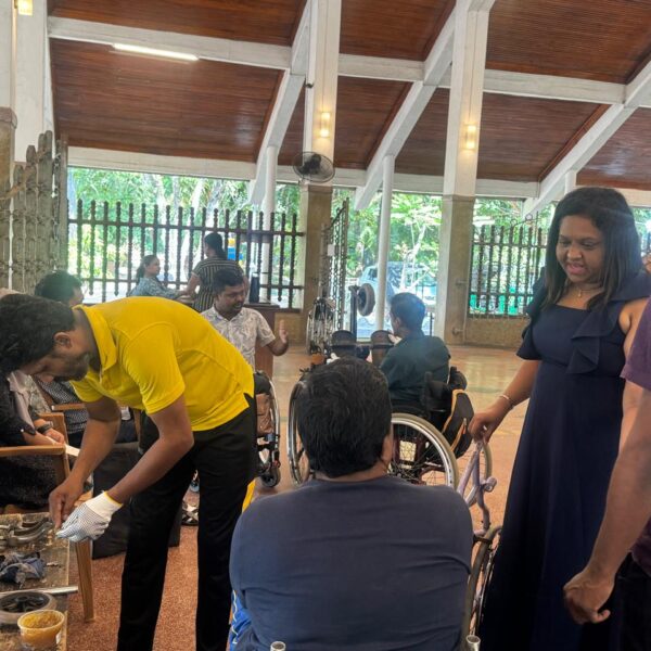 NFWD Conducts Mobile Wheelchair Repair and Support Camp in Kolonnawa, Colombo District