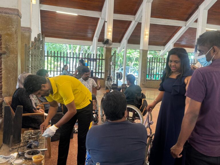 NFWD Conducts Mobile Wheelchair Repair and Support Camp in Kolonnawa, Colombo District